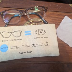 TOMS “Candace” Rectangular Optical Eyeglasses
